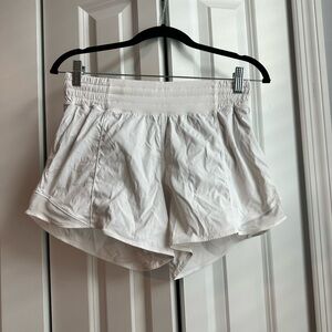 White Hotty Hot 4” HR Shorts